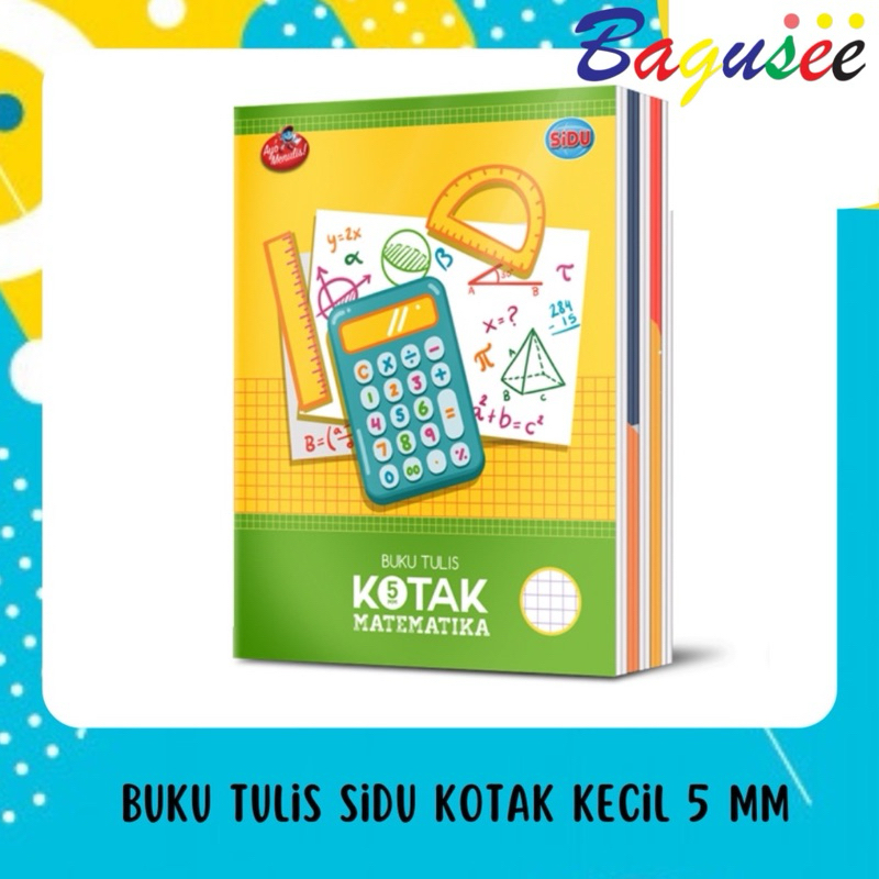 

TERMURAH BUKU TULIS SIDU KOTAK KECIL 5 MM 1PAK 10PCS