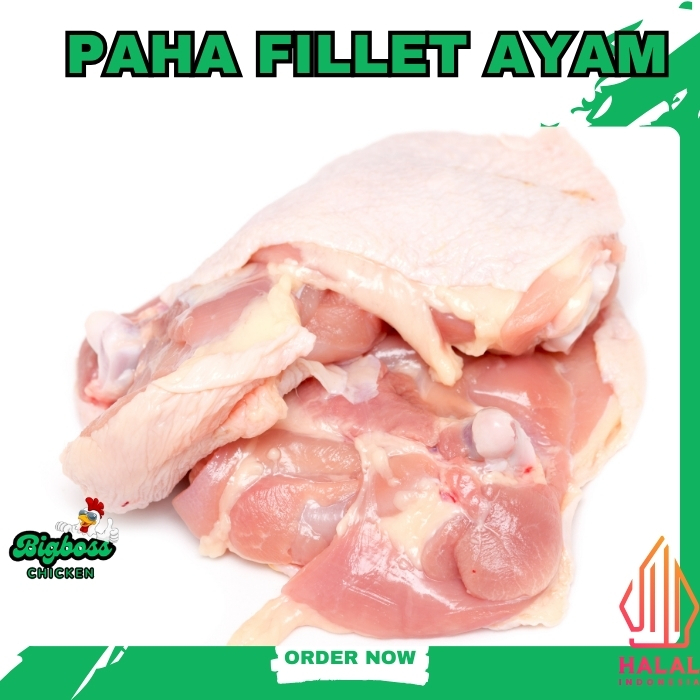 

PAHA FILLET AYAM TANPA TULANG DAN KULIT BERAT 1 KG HALAL
