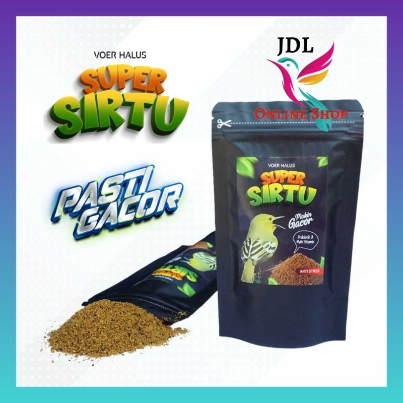 SUPER SIRTU VOER HALUS PAKAN BURUNG SIRTU CIPOH CIPEUW BIAR MAKIN GACOR