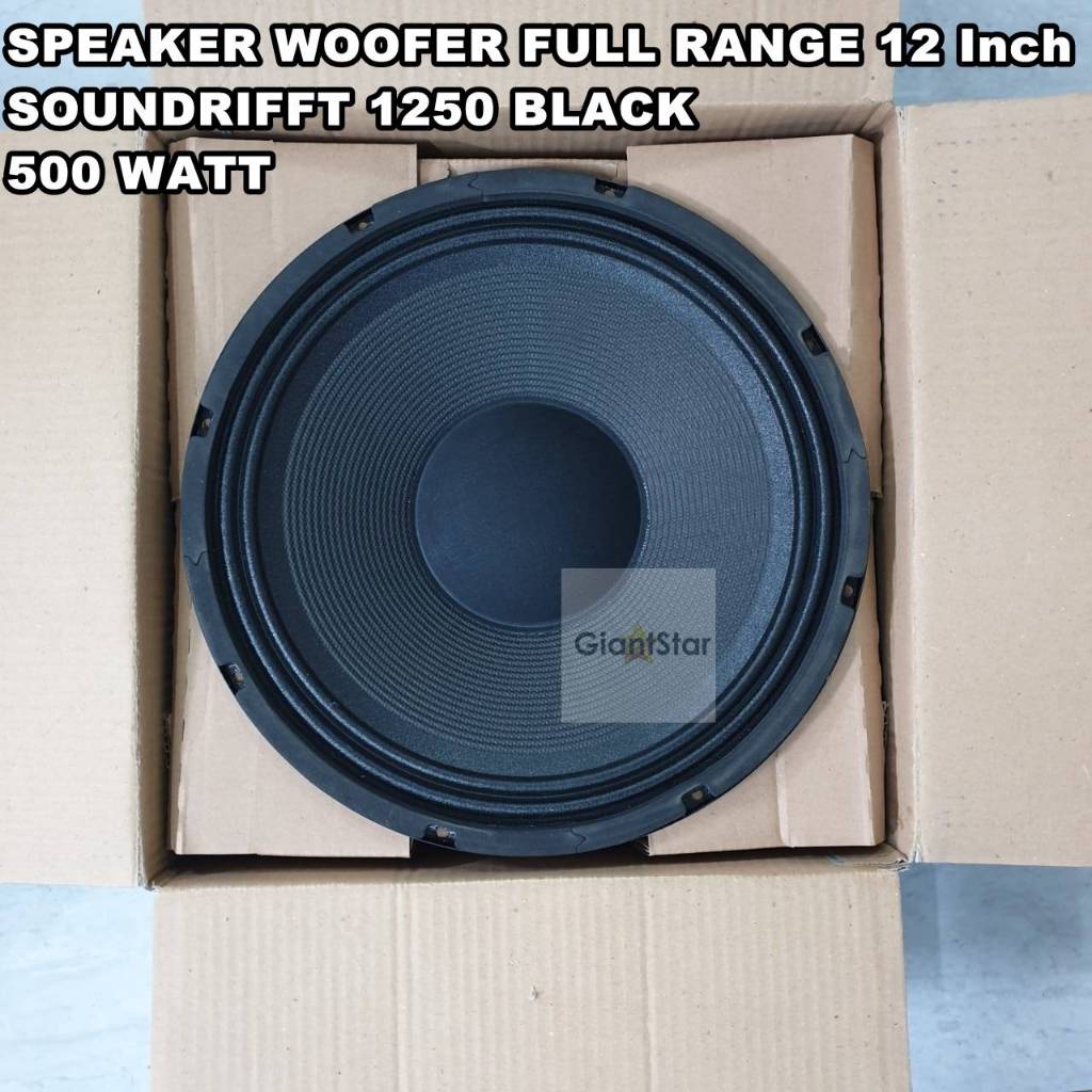 SPEAKER WOOFER KOMPONEN SOUNDRIFFT SD 1250 12in 12 inch 500 WATT 12inch FULL RANGE