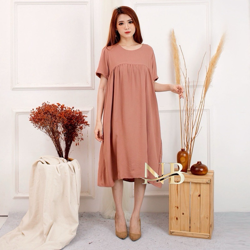 DRESS ZIVA CRINKLE AIRFLOW BUSUI