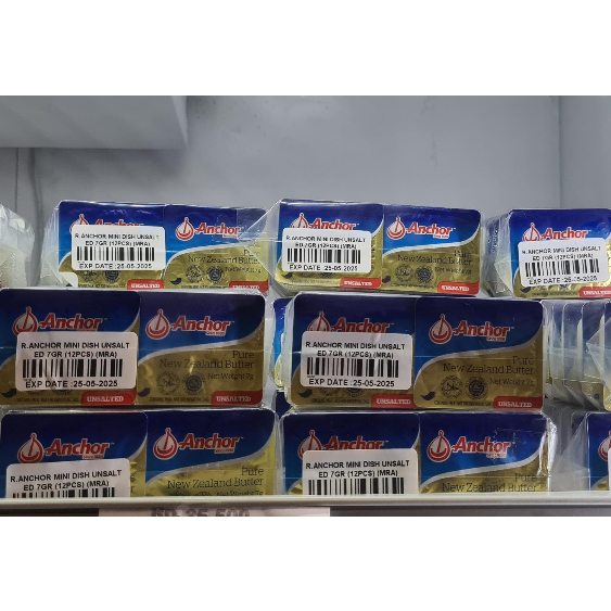 

R.ANCHOR MINI DISH UNSALTED 7 GR ISI 12 PCS