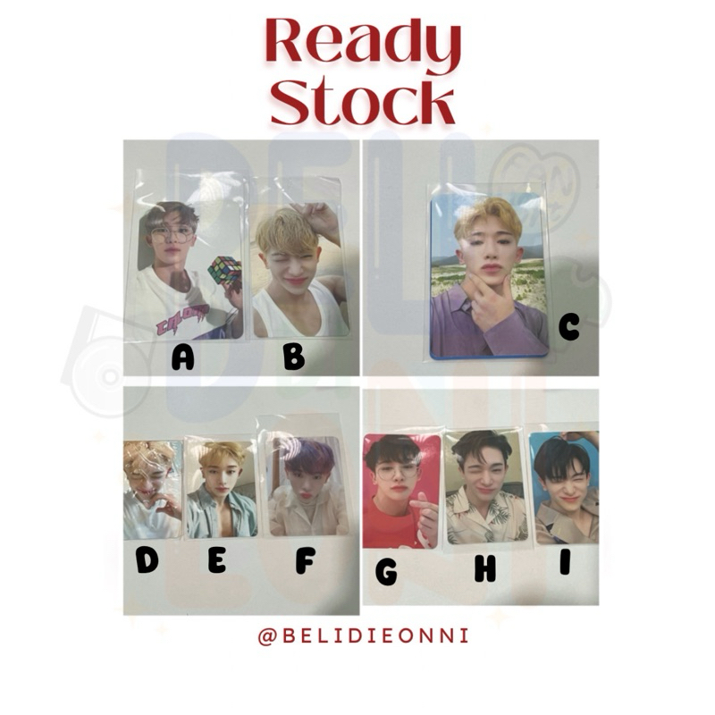 Wonho Official Photocard