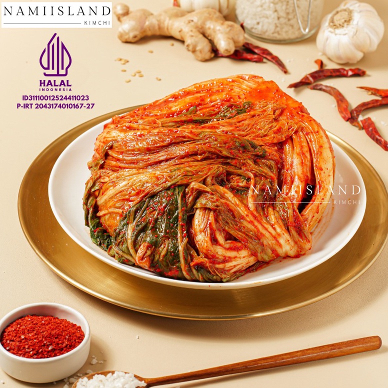 

Diskon sekarang Kimchi Sawi by resto Nami island 5gr