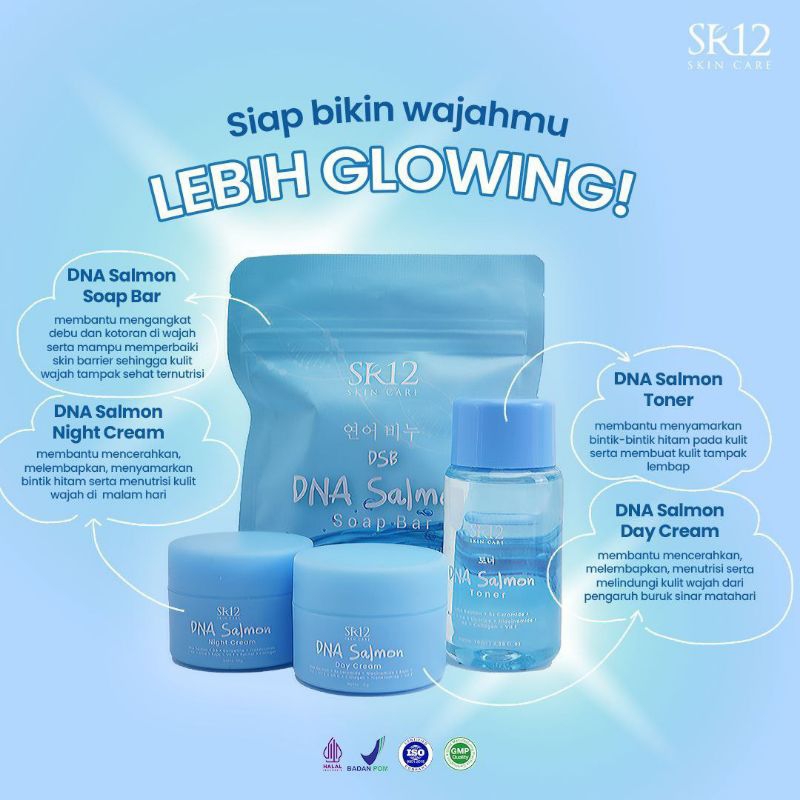 PAKET SKINCARE DNA SALMON SR12/SKINCARE DNA SALMON SR12