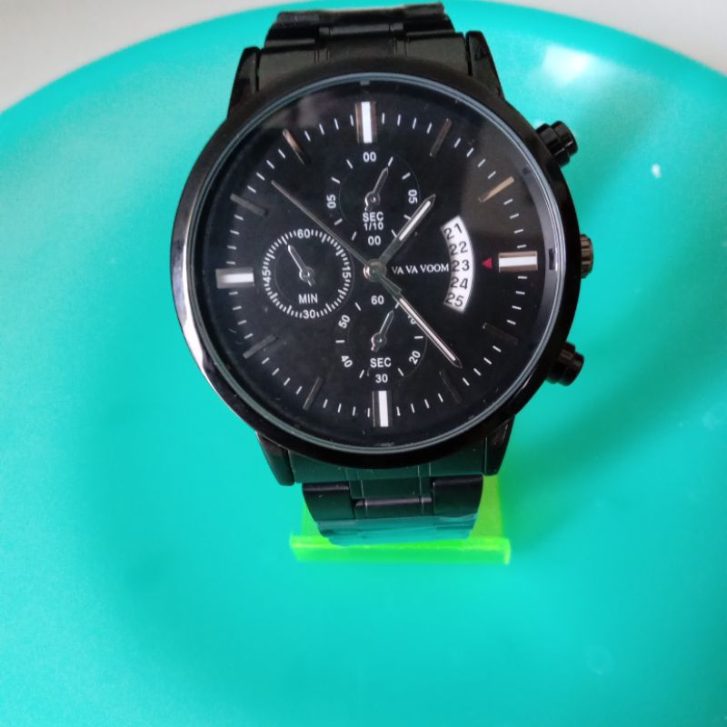 Vava Voom Jam Tangan Pria Original Anti Air Kaca Anti Gores Kalender Aktif