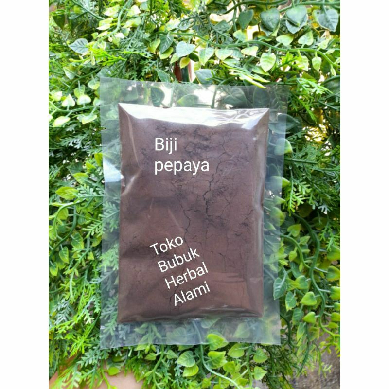 

BIJI PEPAYA BUBUK / PEPAYA SEEDS POWDER 5gram