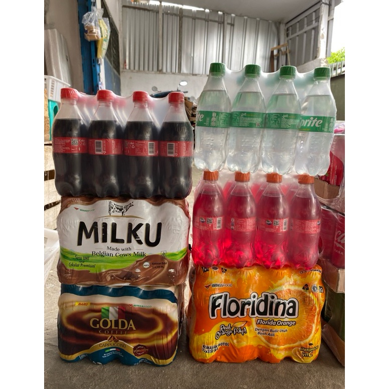 

Mau Hemat minuman lebaran floridina milku cokelat milku stroberi golda kopi sprite fanta coca cola 1 lusin 35ml