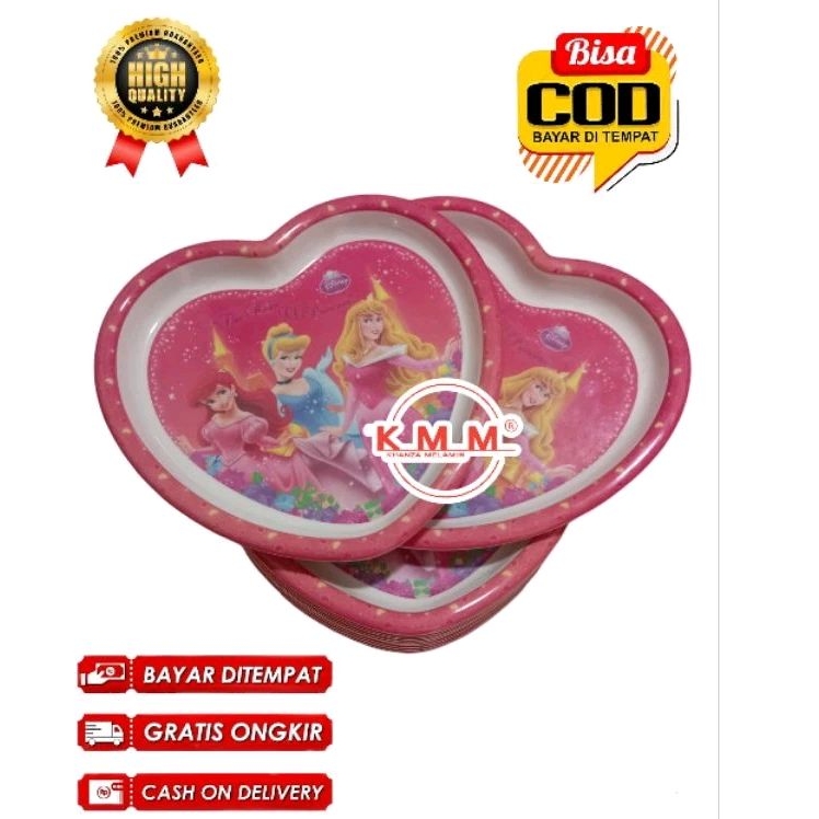 Piring Makan Melamin Karakter Goden Dragon - Piring Makan 9 Inch - Gelas Karakter