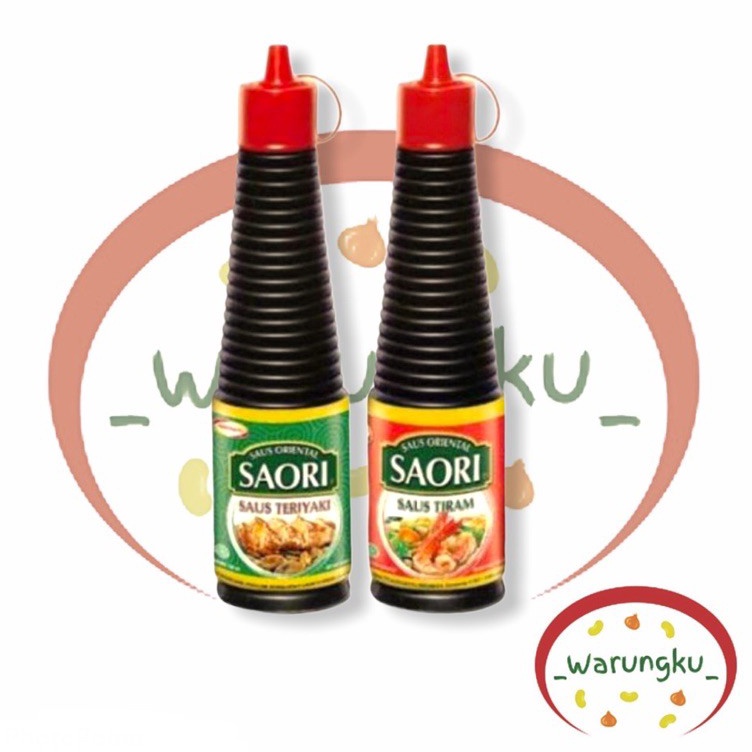 

Terbatas SAORI Saus Tiram 133ml Botol KECIL Saos Teriyaki Tiram Lada Hitam