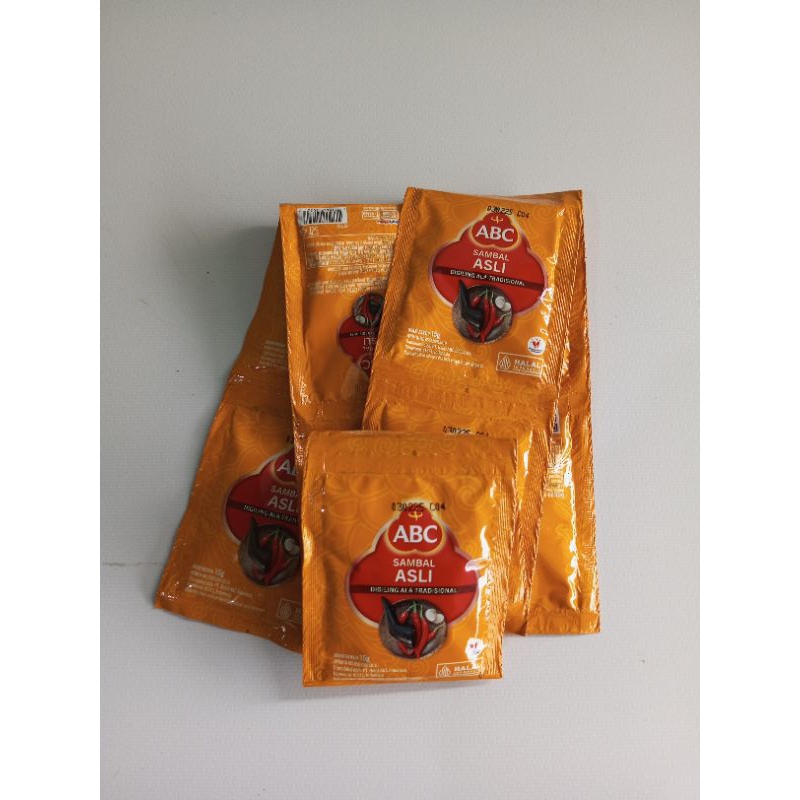 

Sambal Asli ABC Sachet 1Renceng