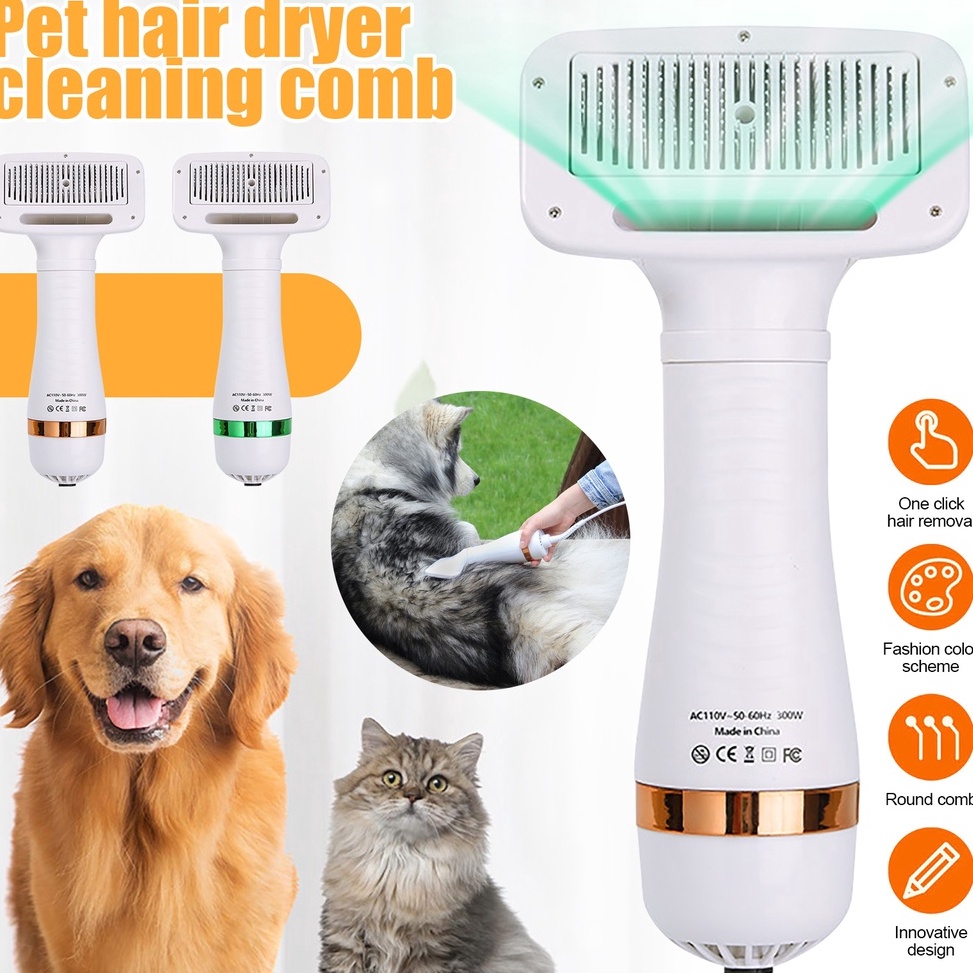 ART F73I Hair Dryer Kucing Grooming Alat Pengering Bulu Hewan Pengering rambut anjing peliharaan 2in1 pengering rambut kucing anjing perawatan dan perawatan menyesuaikan suhu kebisingan rendah