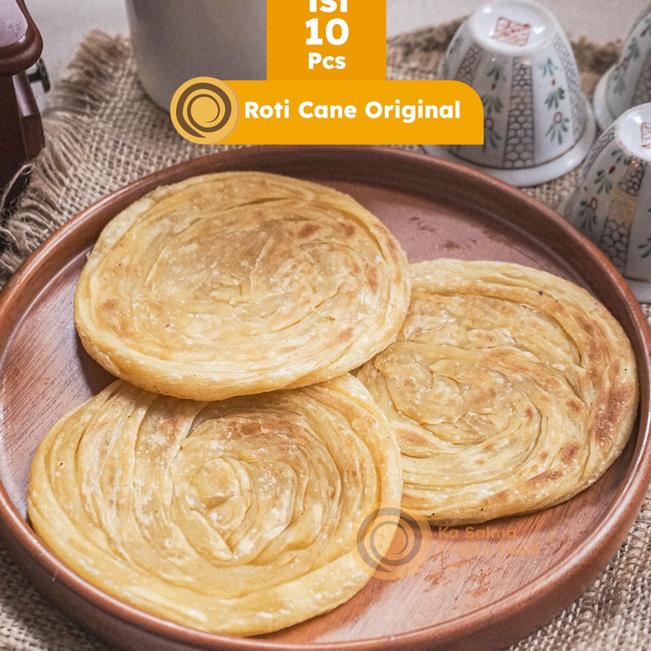 

Discount ISI 1 Roti Cane Original isi 1 Pcs Roti Canai Roti Maryam Roti Konde Original