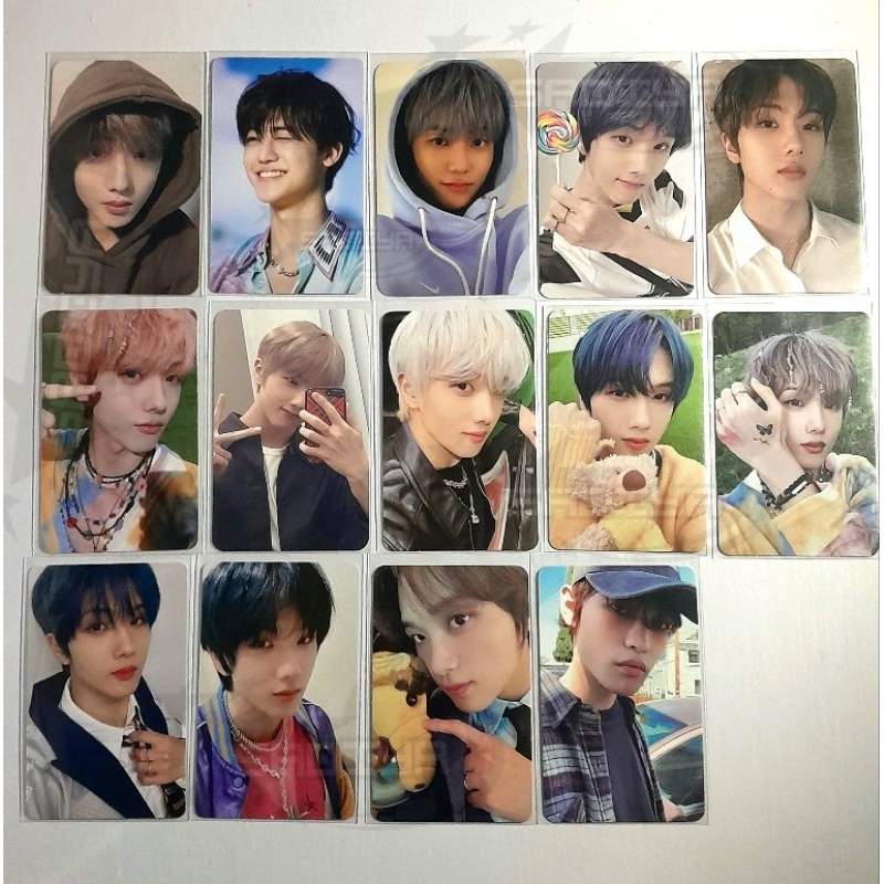 Photocard Pc Jisung Haechan Chenle AAB NCT Kinho future mirror sanrio glimo binder boneka vending ma