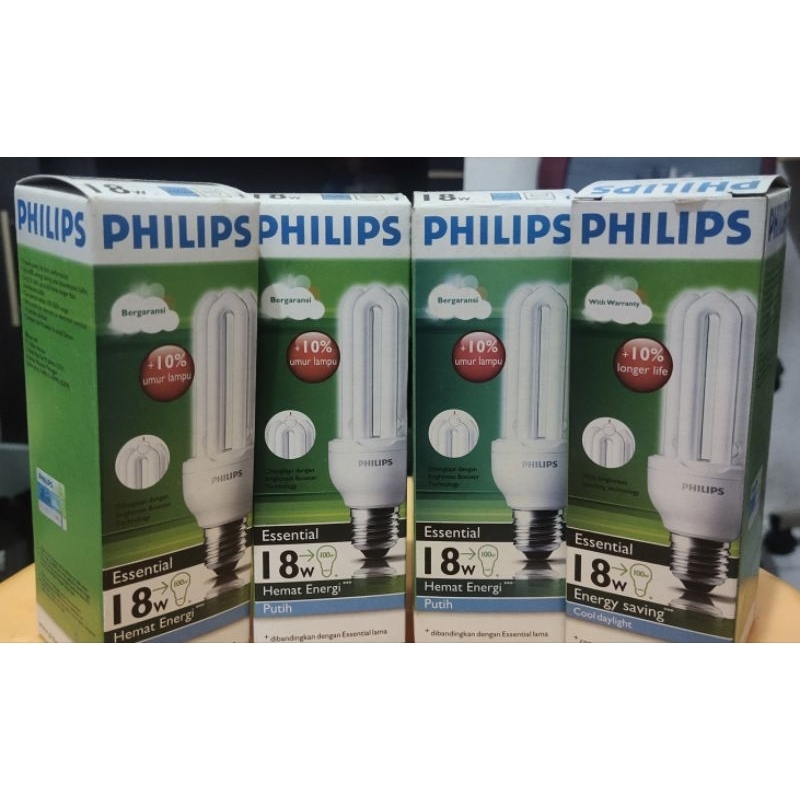 LAMPU PHILIPS ESSENTIAL 18 WATT PUTIH