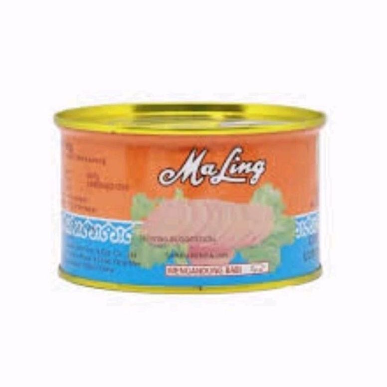 

Pro sale Maling FYF Pork Luncheon Meat 397 gr Exp 225