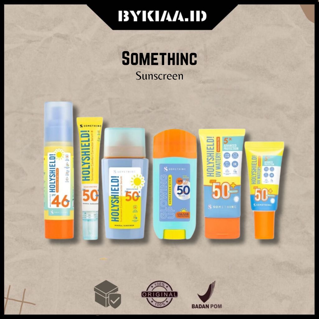 Somethinc Holyshield Sunscreen Series