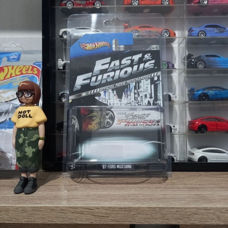 Custom Card 67 Ford Mustang Fast & Furious Official Movie Merchandise Hot Wheels