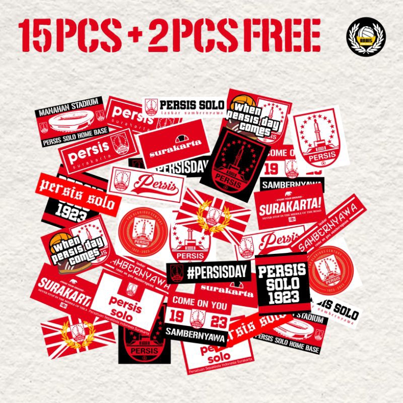 

Sticker Pack Persis Solo
