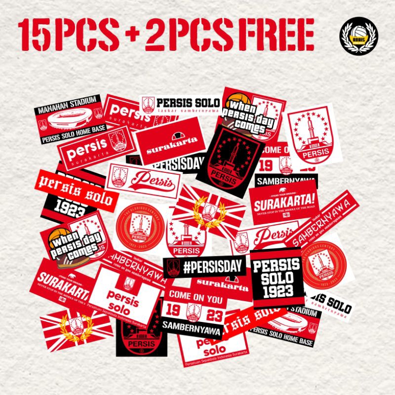 Sticker Pack Persis Solo