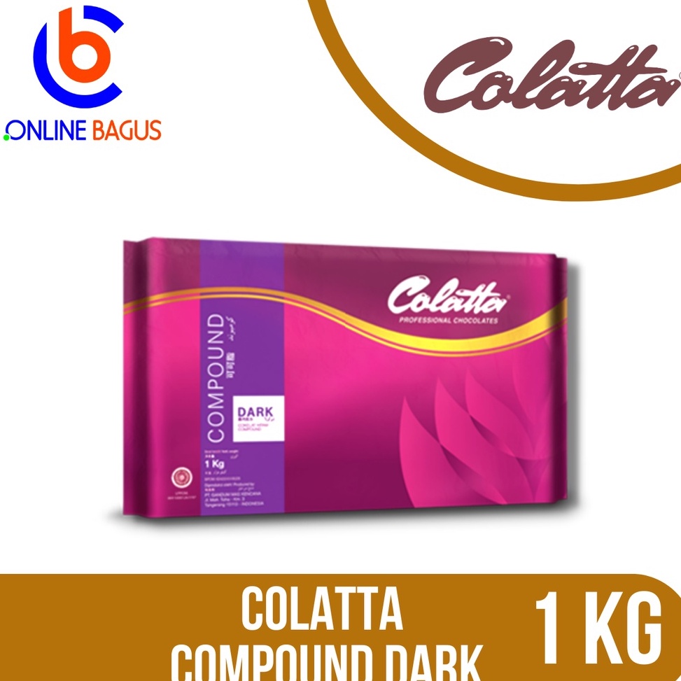 

Segera belanja Coklat Batang Colatta Dark Chocolate Compound 1kg