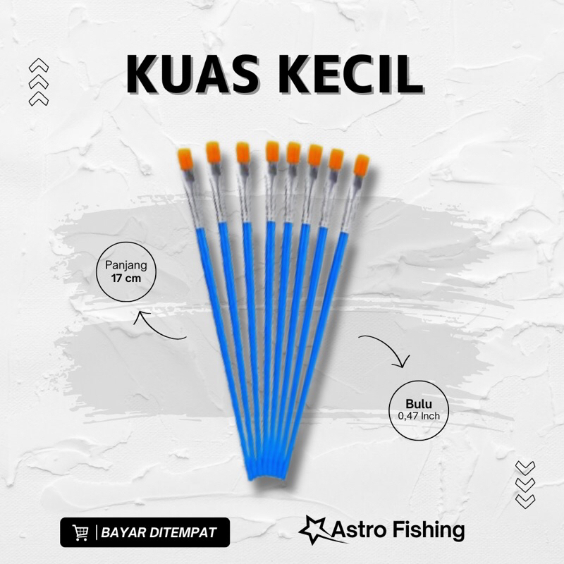 

PROMO!! KUAS RESIN / KUAS MINYAK / KUAS AIR / KUAS KECIL