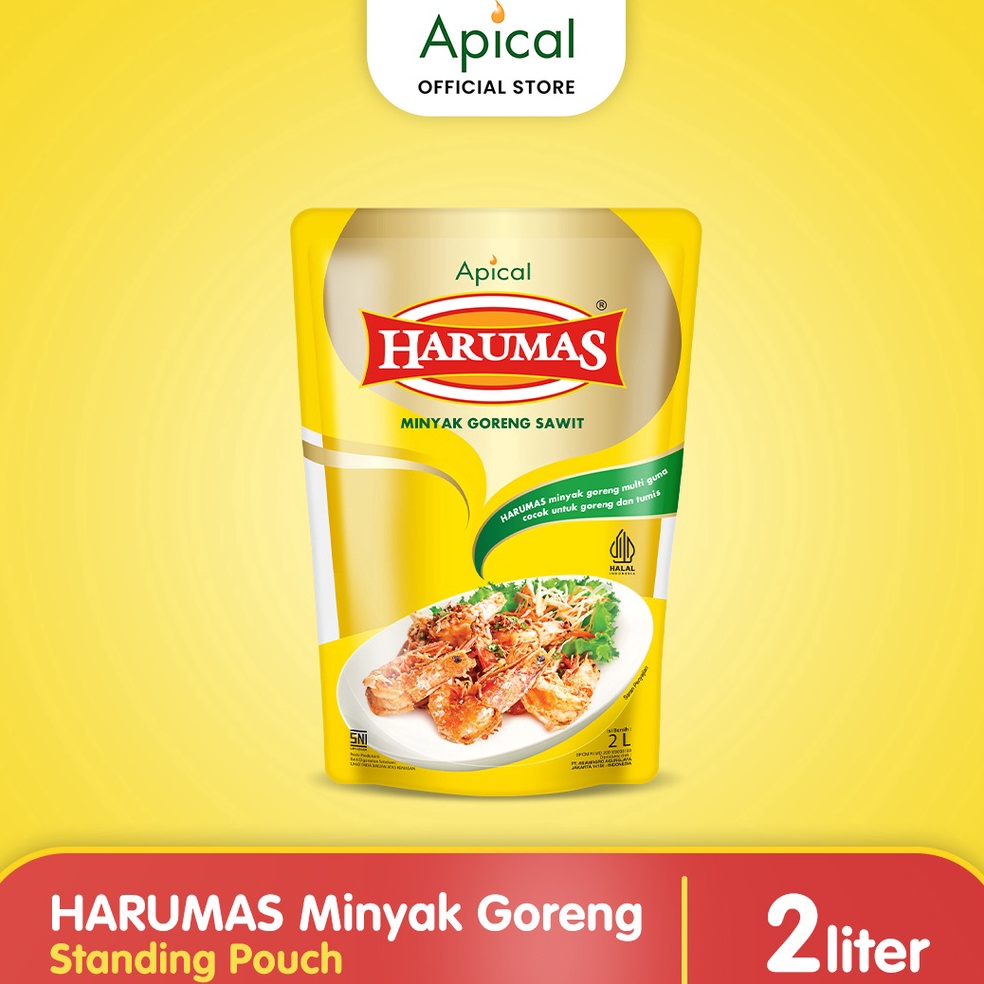 

Best Price HARUMAS Minyak Goreng Standing Pouch 2L