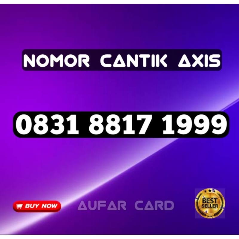 Nomor Cantik AXIS Super 999 Tahun 1999