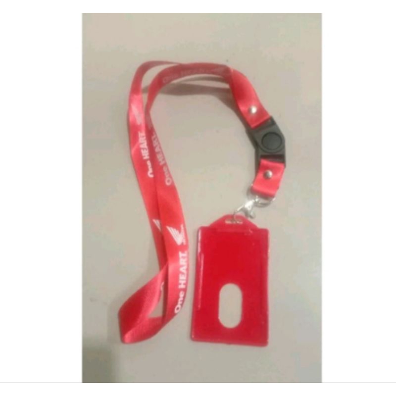 Tali Id card dan pin one heart