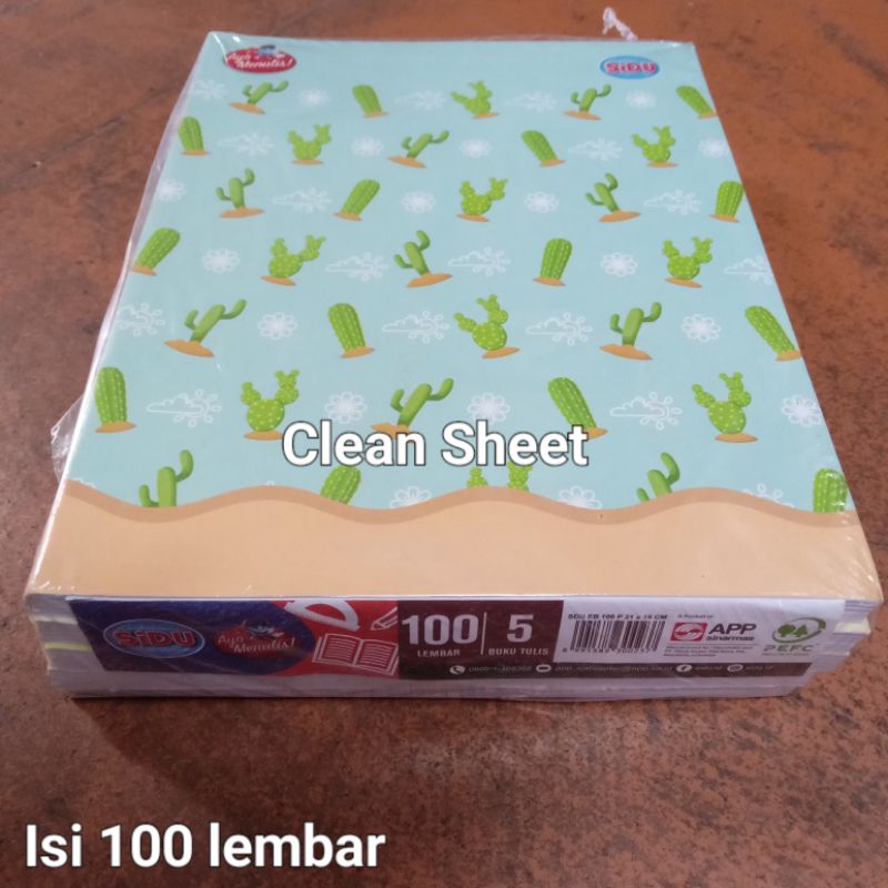 

Buku tulis sekolah isi 100 lembar