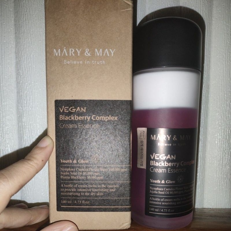 mary & may vegan blackberry complex cream essens