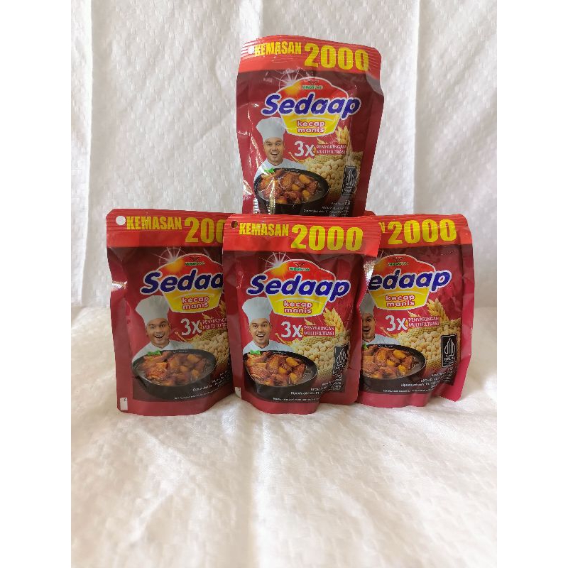 

KECAP MANIS SEDAAP KEMASAN 2000