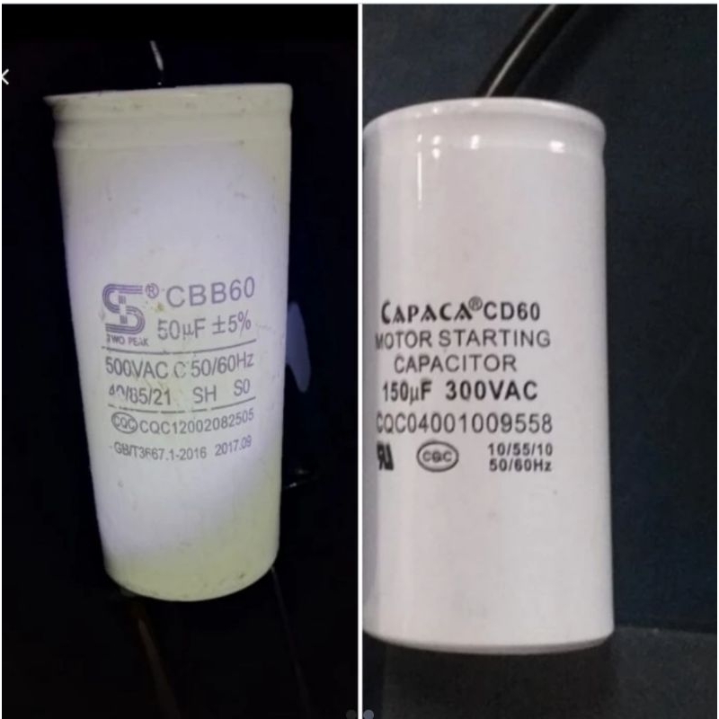 kapasitor pompa CNP / kapasitor running / kapasitor starting / kapasitor pompa air