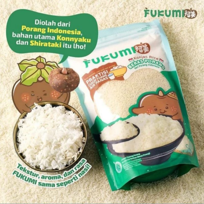 

FUKUMI BERAS PORANG POUCH 1KG