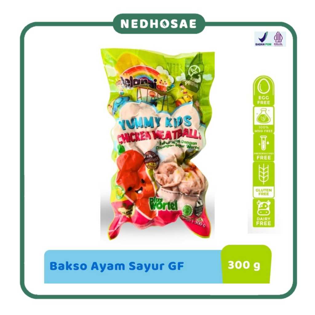 

Yummy Kids Bakso Ayam Sayur Gluten free by Pelangi Food