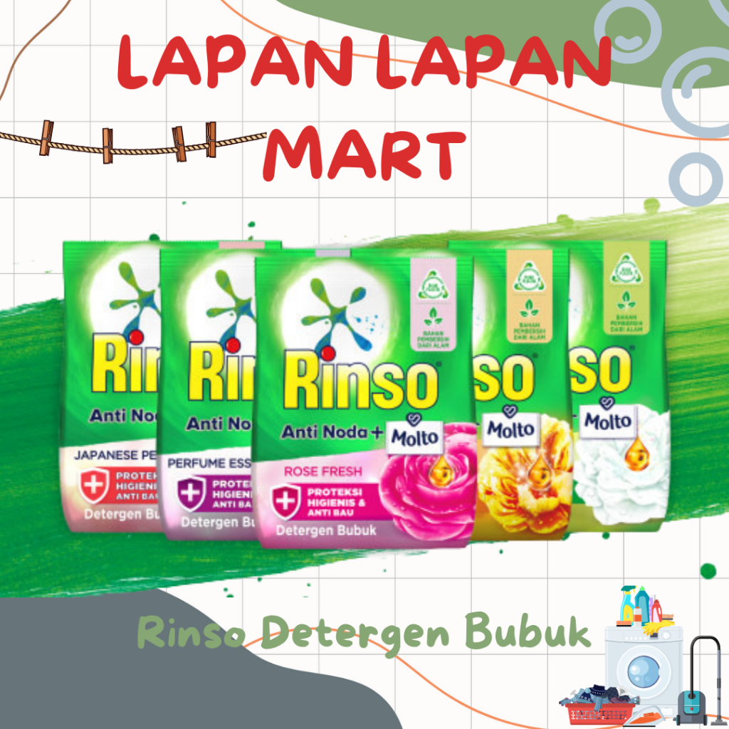 Rinso Detergen Bubuk 770gr