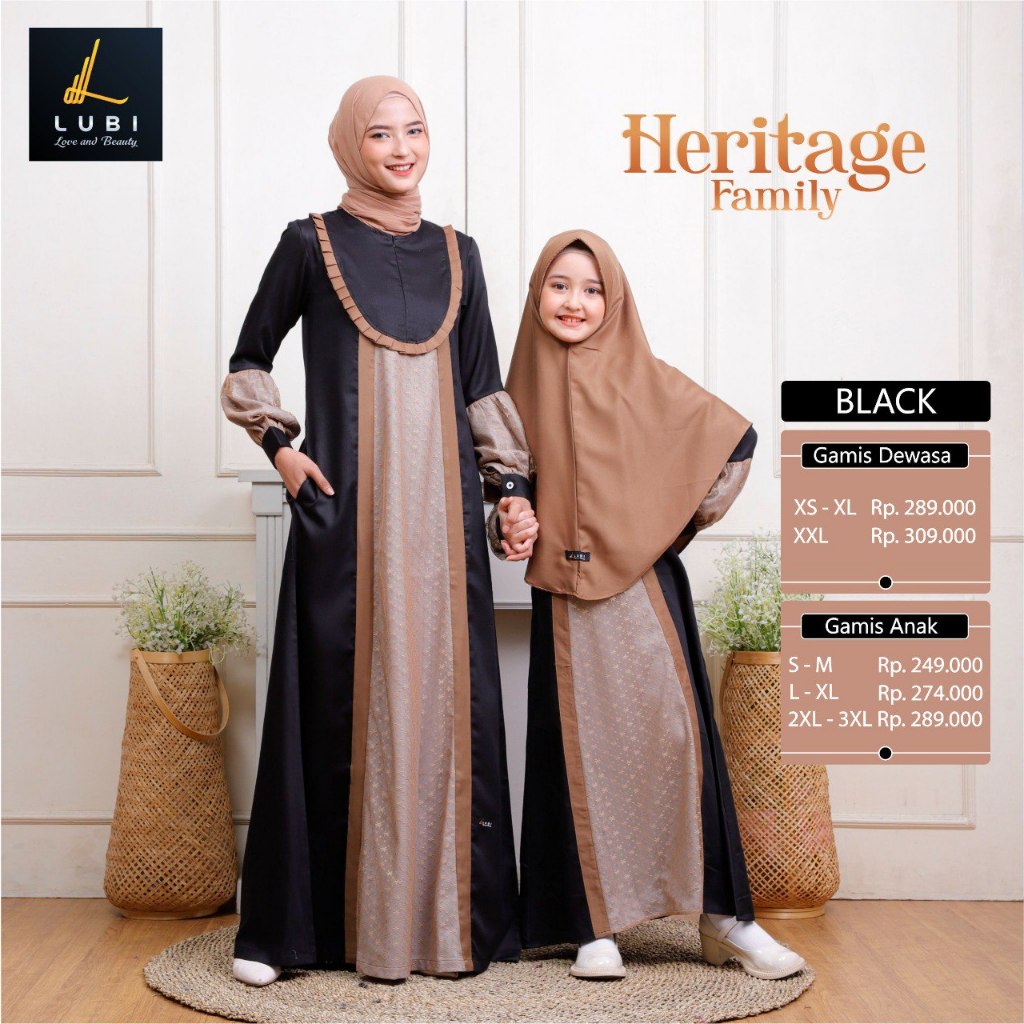 HERITAGE GAMIS SARIMBIT 2023 BY LUBI FASHION