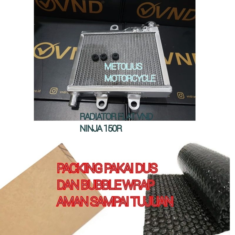 radiator vnd flat ninja150r radiator flat vnd ninja150ss radiator vnd ninjaR radiator spac thailand 