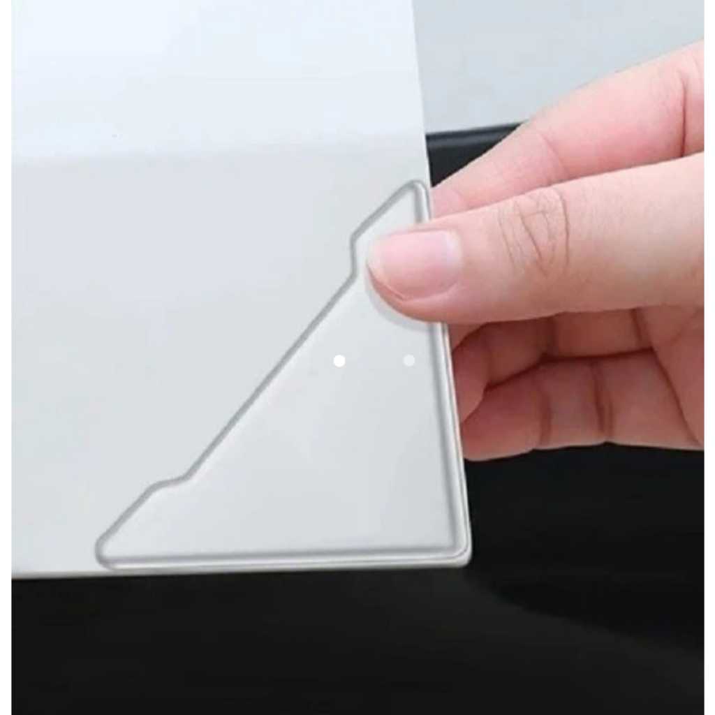 Karet Pelindung Pintu Mobil Sudut Bawah Pintu Mobil Door Guard Karet Sudut Pintu Mobil isi 4 pcs