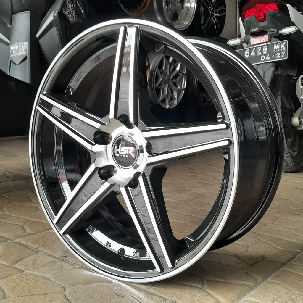 Velg Mobil Ring 17 HSR Emission Untuk Ertiga Grand Max Luxio Pelek Racing R17 BMF