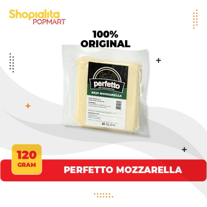 

Perfetto Cheese Keju Mozarella 120 gram