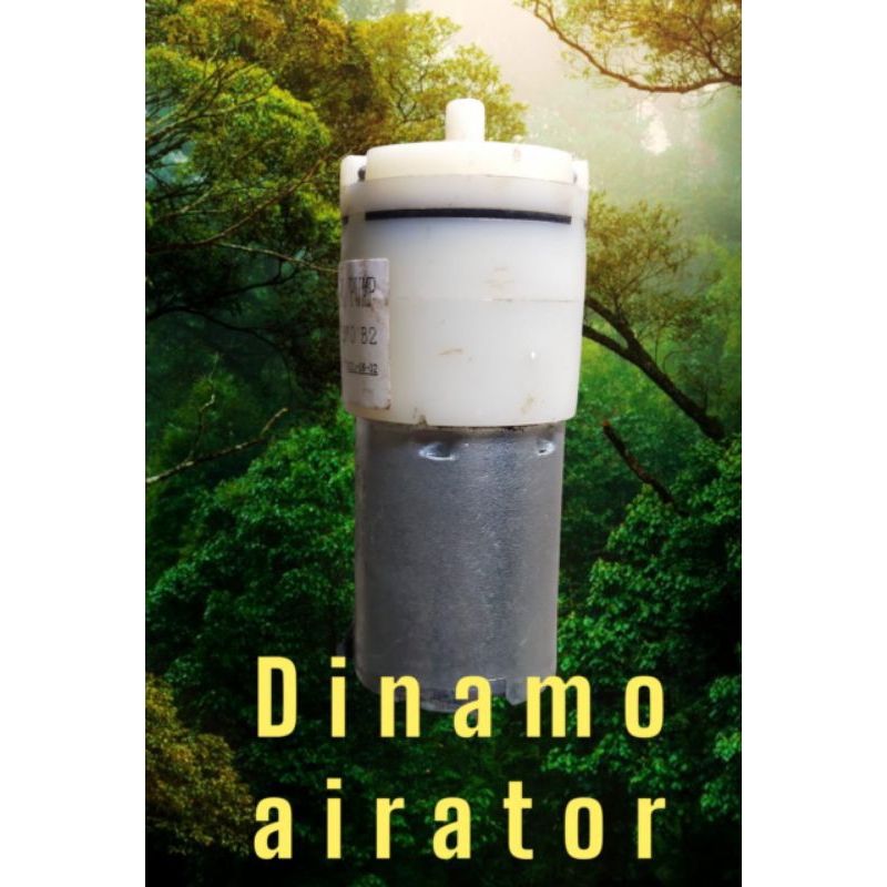 Dinamo aerator mini pompa udara