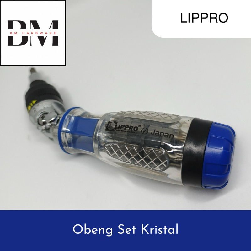 Obeng Set Kristal LIPPRO