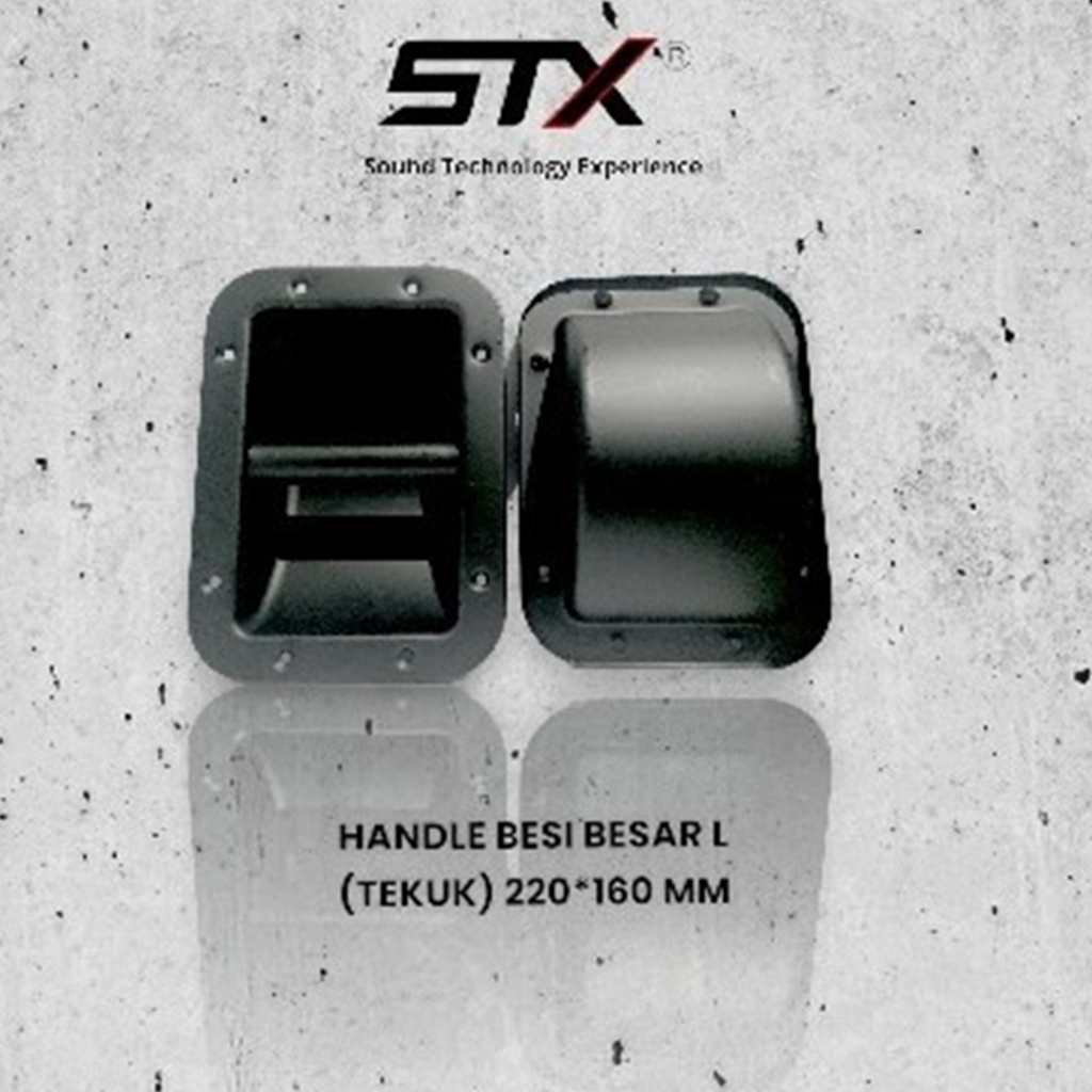 Handle STX HBBL Handel Besi L Box Speaker Model Tekuk Gagang Pegangan