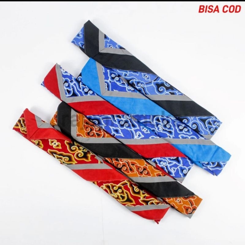 Scraft Pramuka Batik Mega Mendung scarf Menyala skraf Scout Nyala/Scraft Pramuka Batik Mega Mendung 