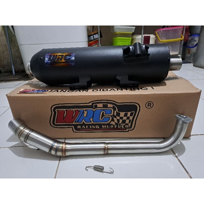 knalpot komdoman WRC all new nmax / Aerox new 155