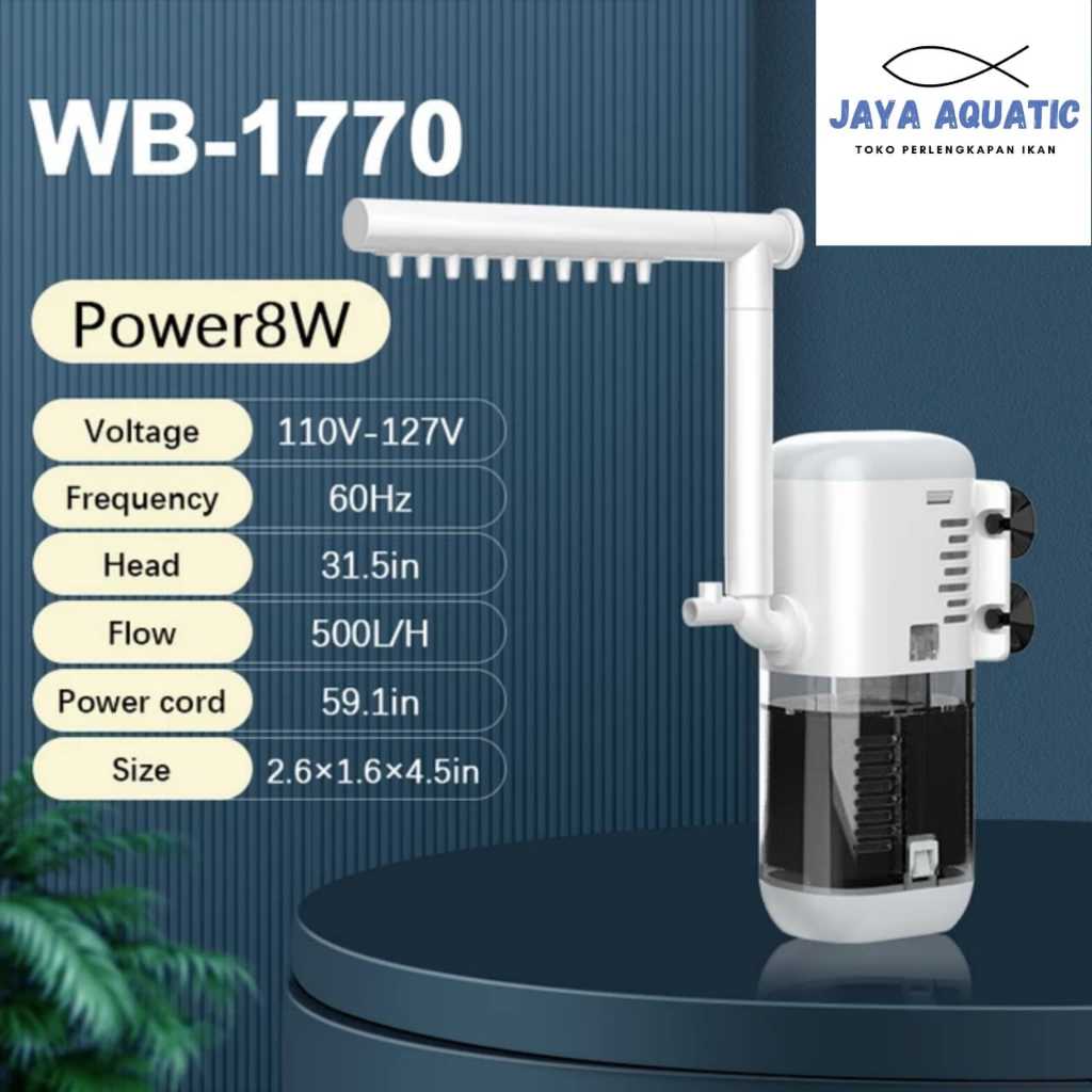 Pompa Filter Aquarium / Internal Filter Aquarium / Pompa Air Aquarium