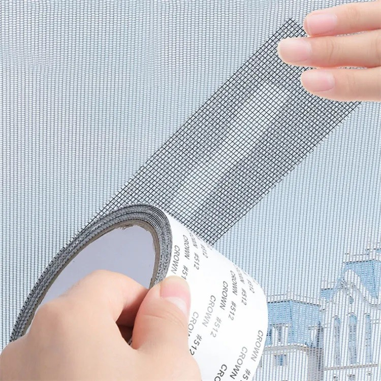 Lakban Tape Penambal Lubang Kawat Jaring Ventilasi Nyamuk 2 Meter