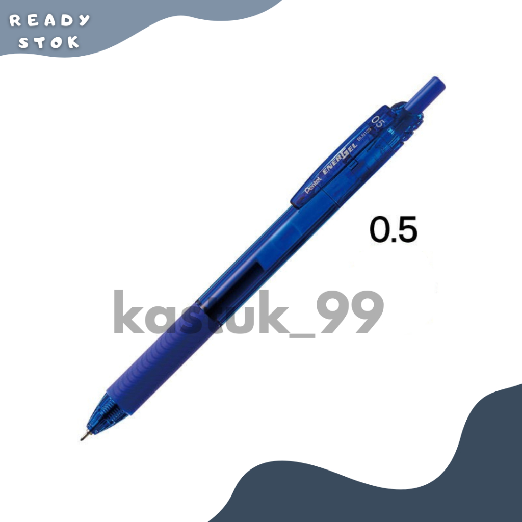 

Pentel BLN125 EnerGel-S 0.5 mm Gel Ballpoint Pen - BLUE/ Ballpen Pentel BLN125-C (pcs)