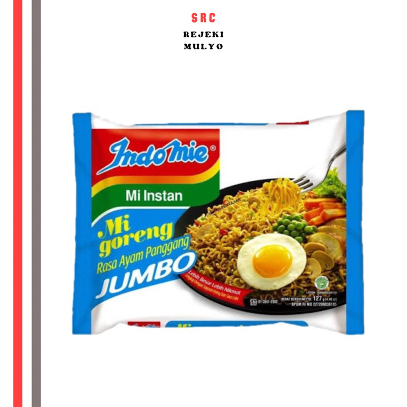 

Indomie Goreng Jumbo Ayam Panggang 127g | ECER DAN GROSIR
